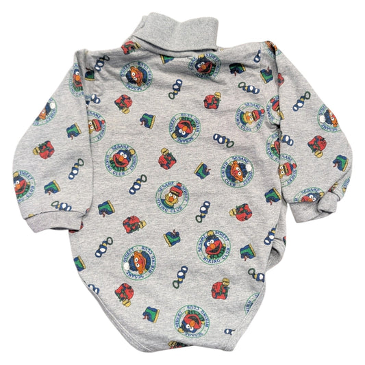 90s Youth Sesame Street Hiking Club One piece Turtleneck