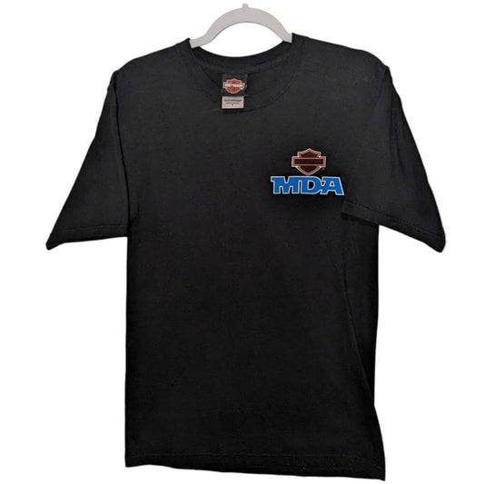 Description 2004 Harley Davidson mda t shirt