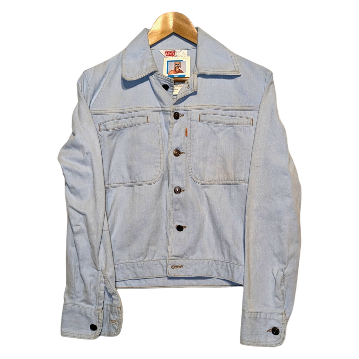 70s Levis 537 Orange Tab Denim Jacket