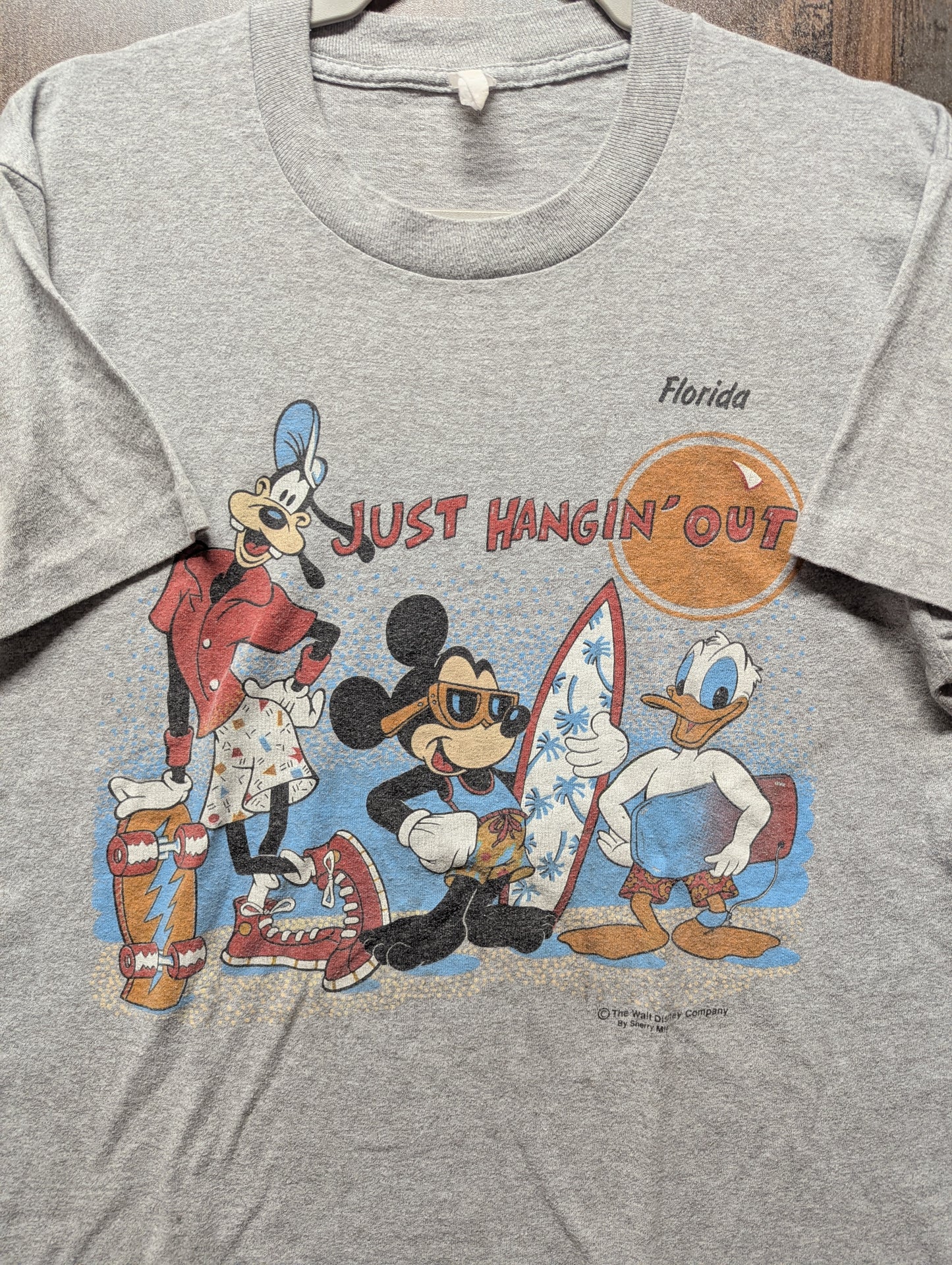 80s Just Hangin Out Florida Disney T shirt