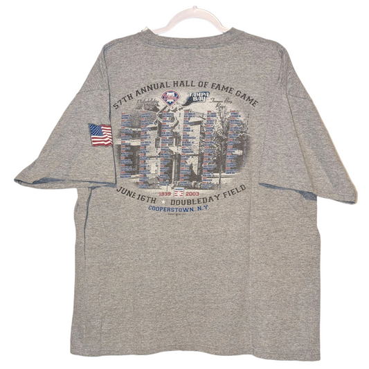 2003 57th Annual Hall of Fame Game MLB t shirt