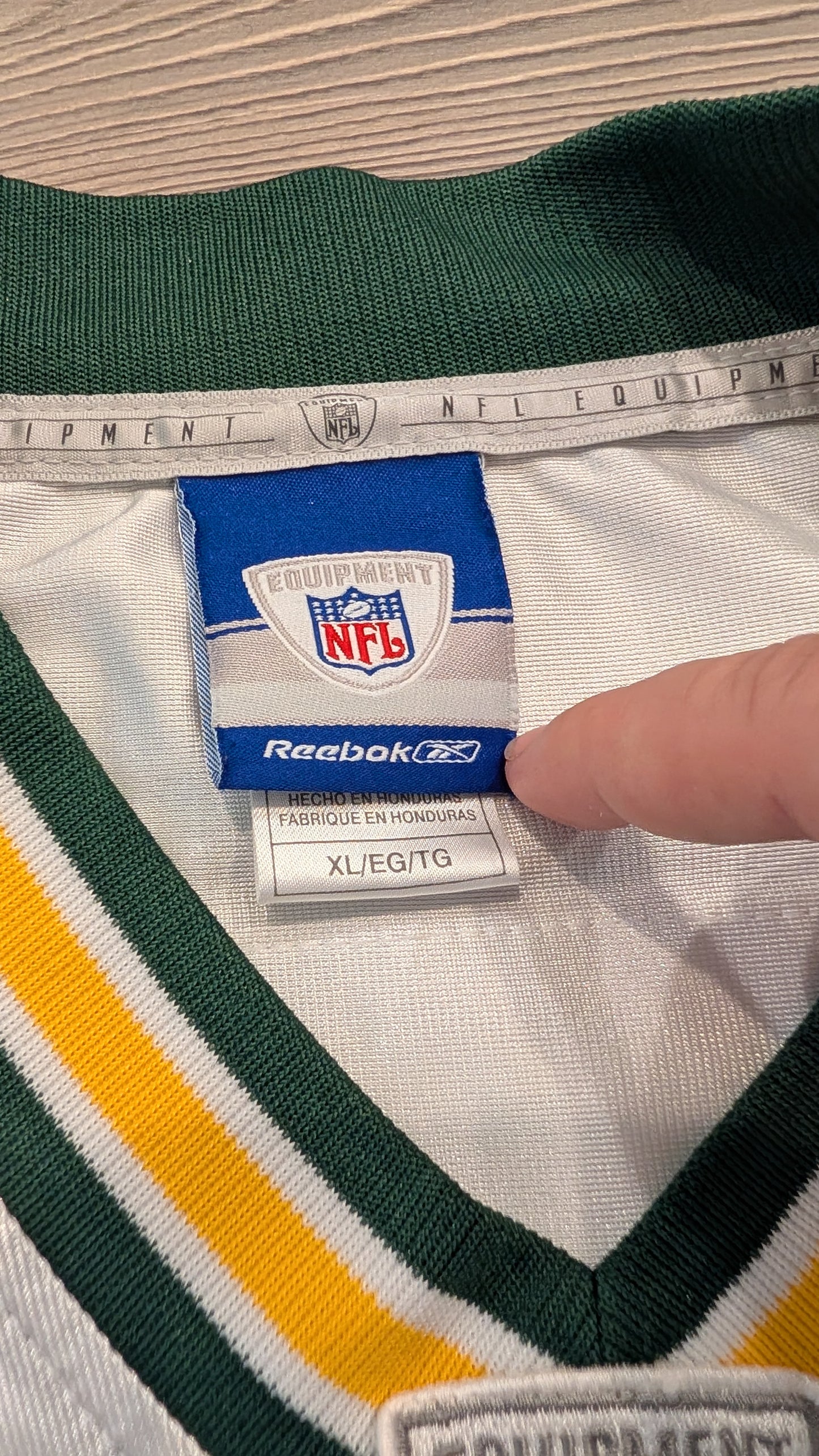 Y2K Reebok Brett Favre Green Bay Packers NFL Jersey