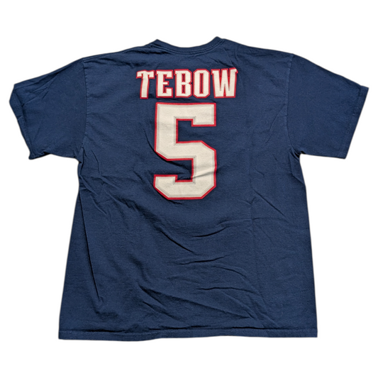 Mid 2000s New England Patriots Tim Tebow T Shirt