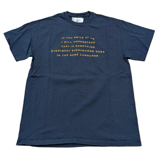 1992 Crosby Stills & Nash Wooden Ships Lyrics T shirt