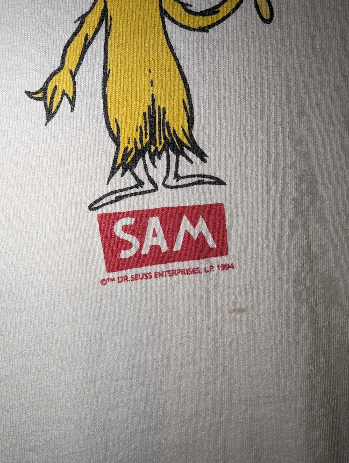 1994 Sam Green eggs and ham Dr Seuss t shirt