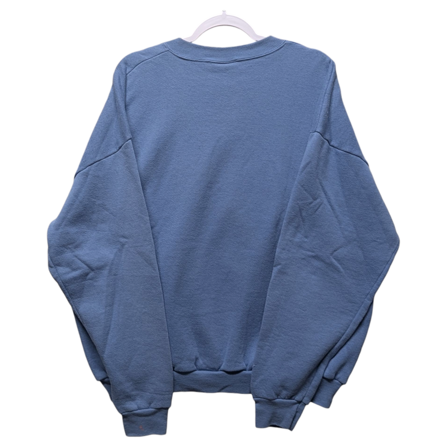 90s Cute Cat Patch Puff Print Granny Crewneck Sweatshirt