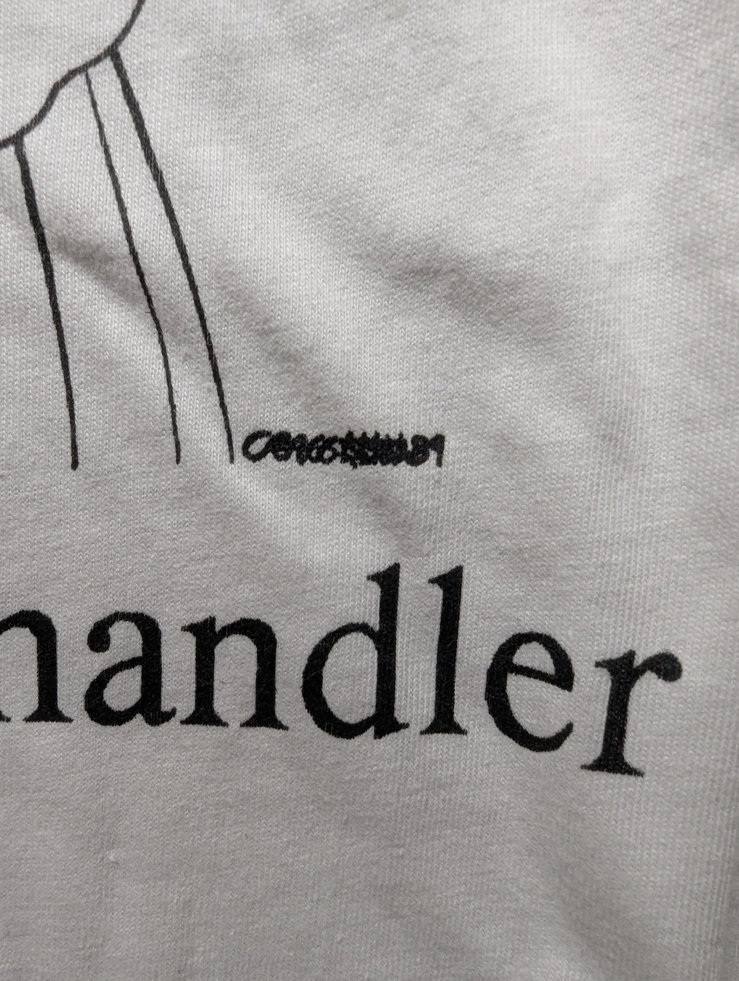 1989 Raymond Chandler Detective Art T shirt