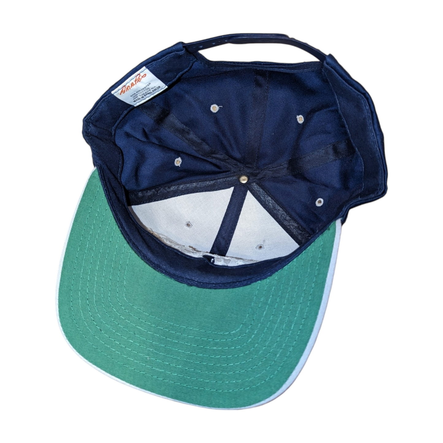 90s Moravian Dad embroidered snapback hat