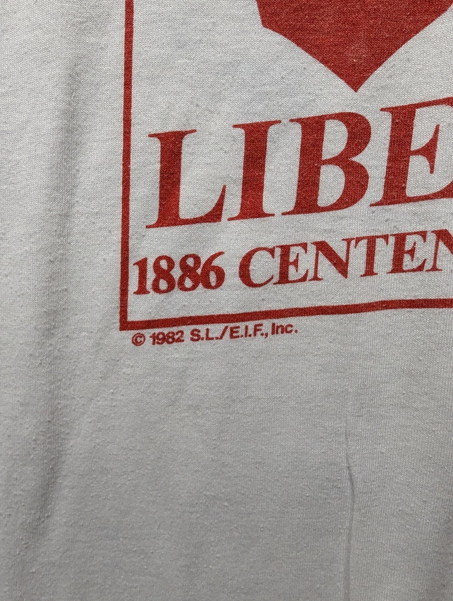 1982 Liberty Centenial Ringer T shirt