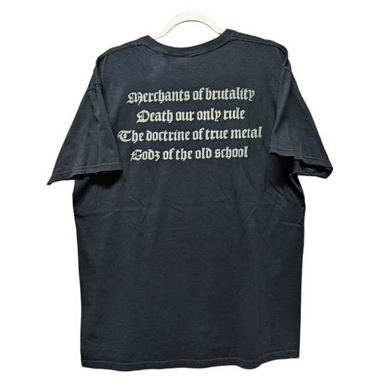 Y2K Asphyx Death The Brutal Day Metal T shirt