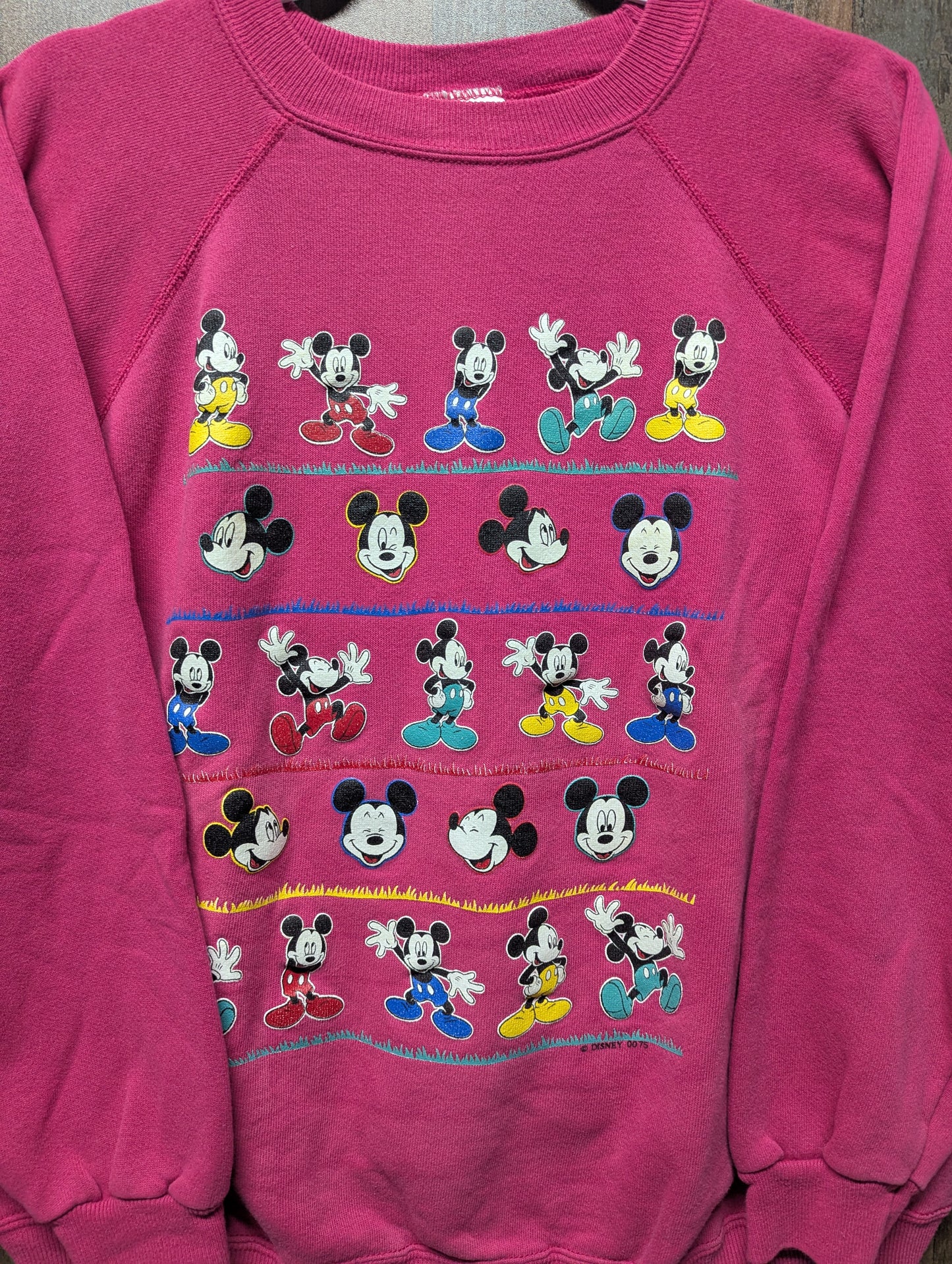 80s / 90s Mickey Mouse Mini Character Crewneck Sweatshirt