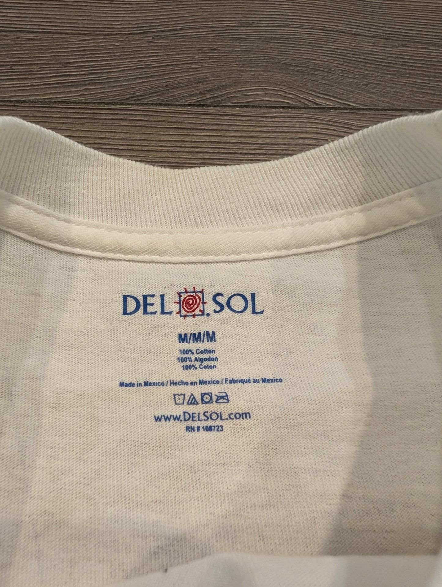 90s/Y2K Del Sol Color Change St. Thomas Map T shirt
