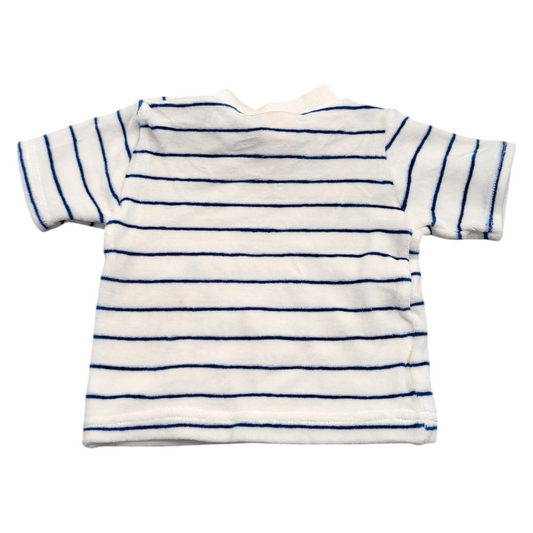 70s/80s Very Soft Striped Sailor Pullover Shirt