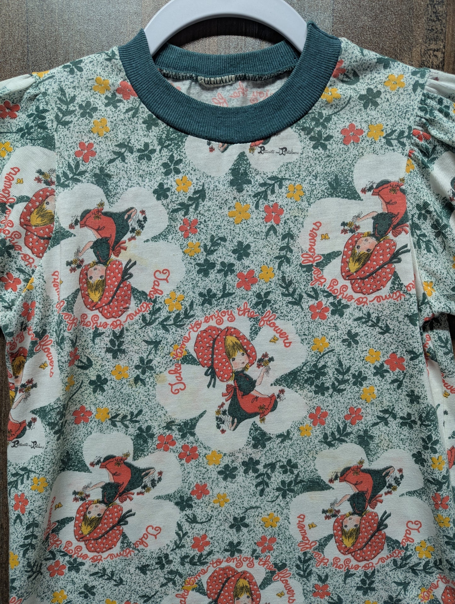 70s Petticoats & Pantaloons Holly Hobbie AOP youth T shirt