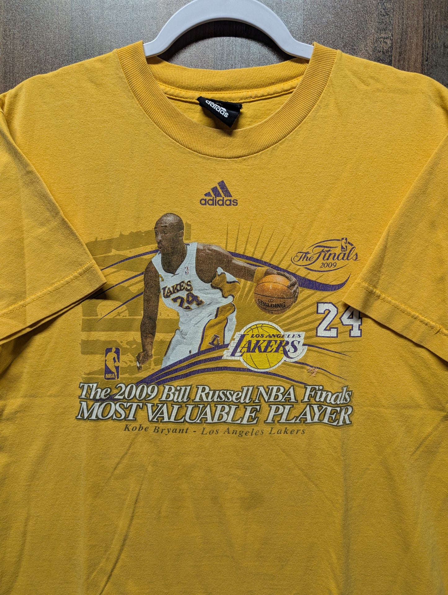 2009 LA Lakers Kobe Bryant MVP T shirt