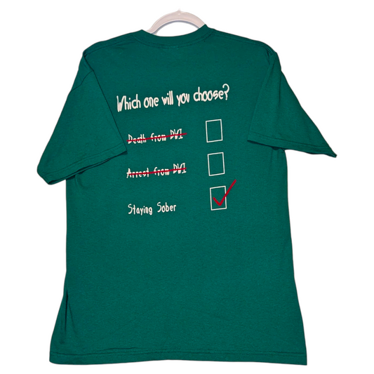 Y2K Anti Alcohol Sober t shirt