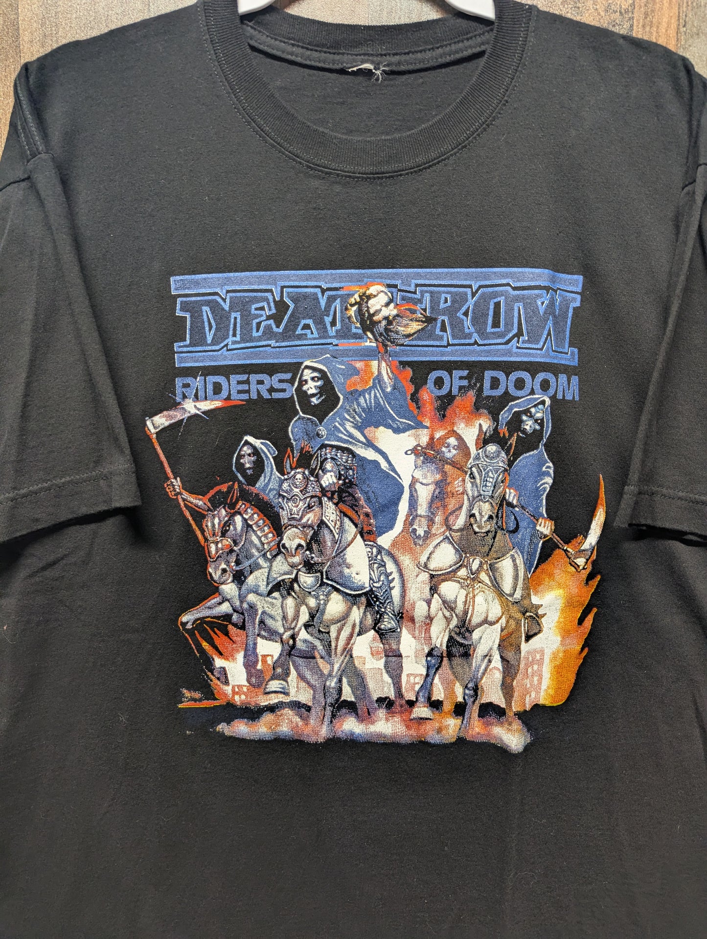 Mid 2000's Deathrow Riders of Doom Metal T Shirt