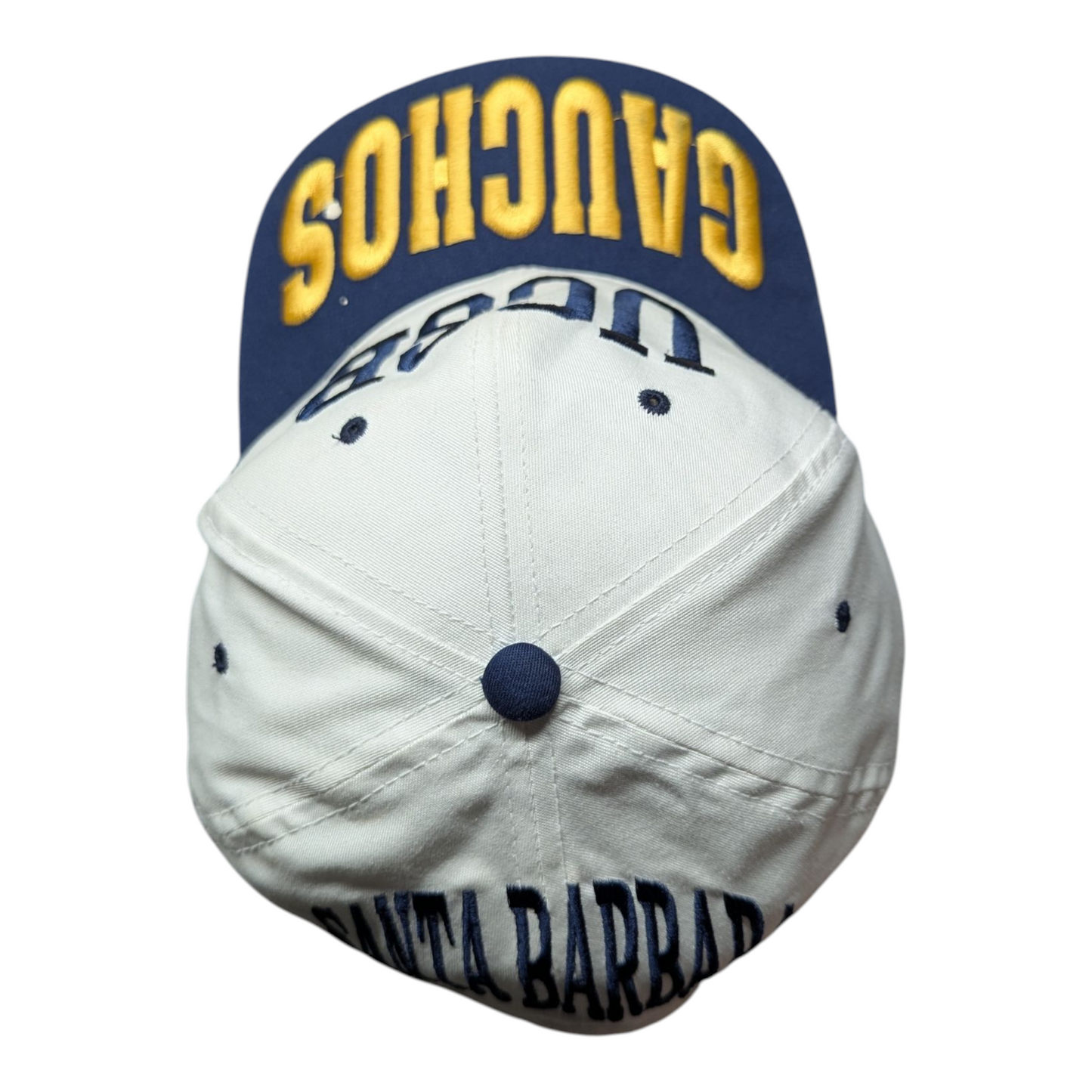 90s UCSB College Block Letter Snapback Hat