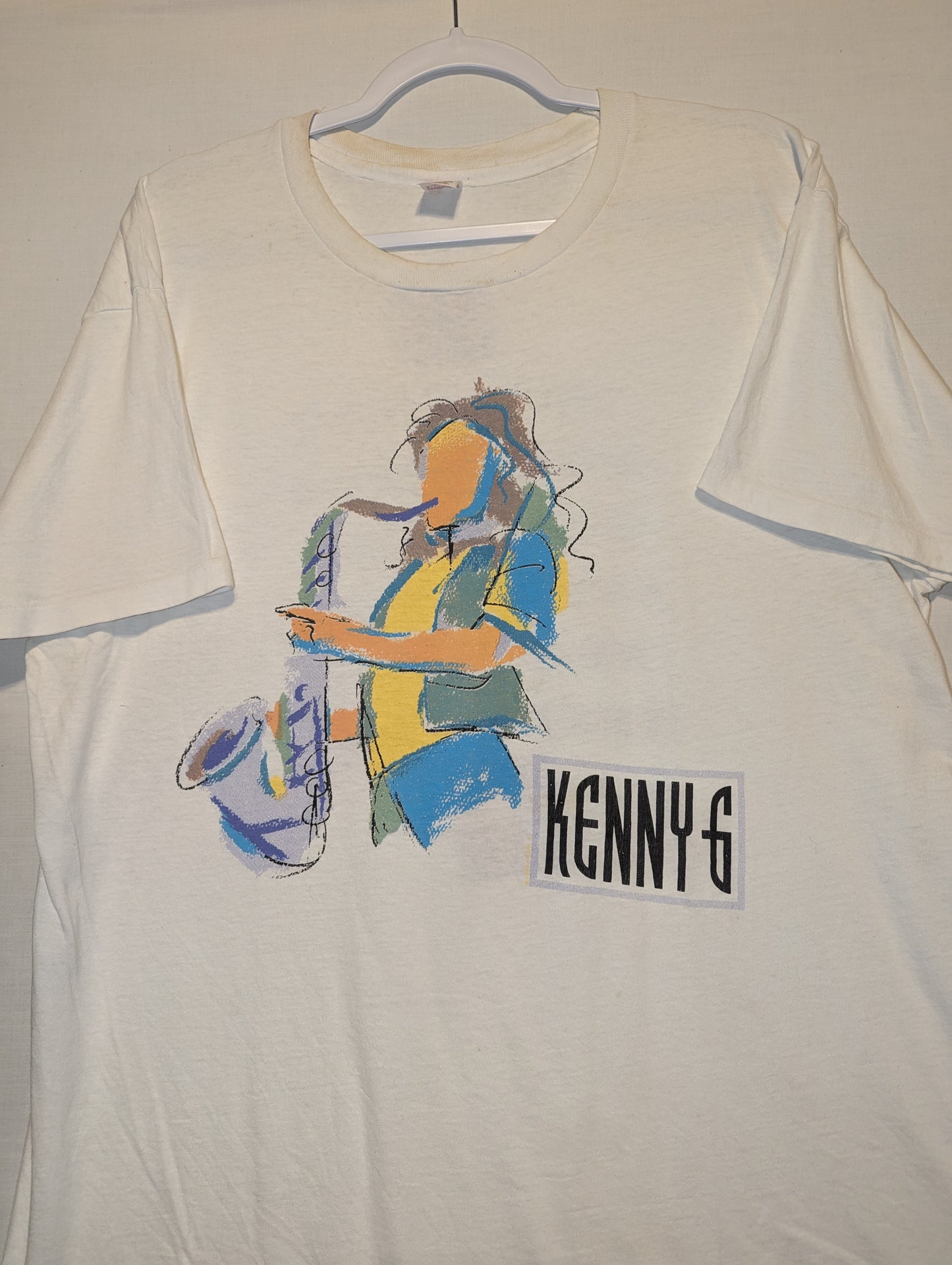 1991 Kenny G Tour t shirt