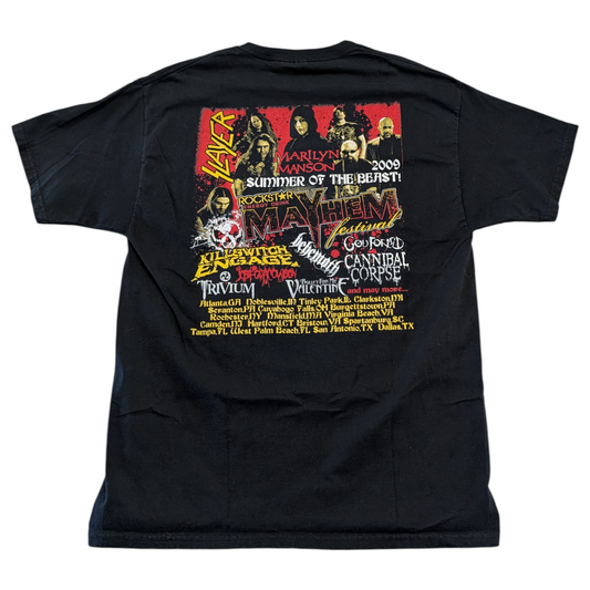 2009 Mayhem Music Festival T shirt
