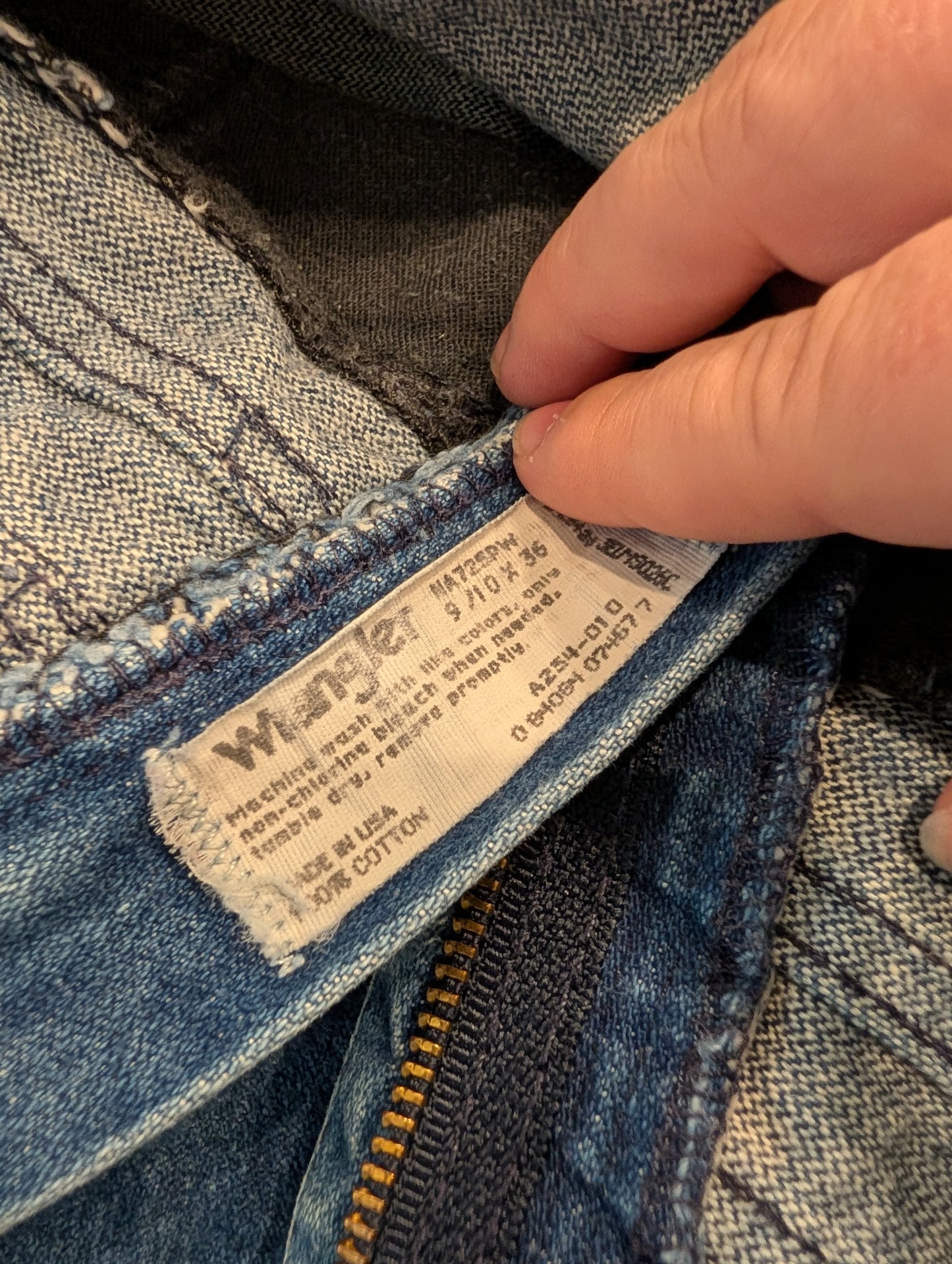 80s'90s Women's High-waisted Silver Lake Wrangler Jeans