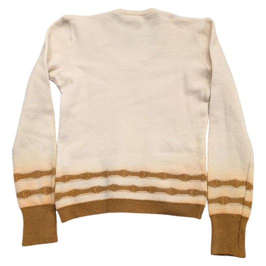 60s Valentino V-neck Pullover Wool Sweater