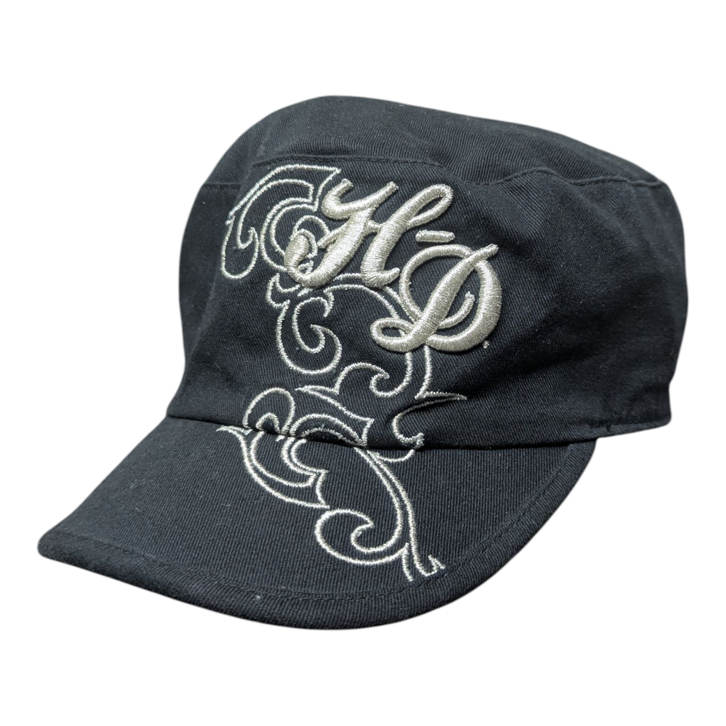 Y2K Harley Davidson Women's Military Hat