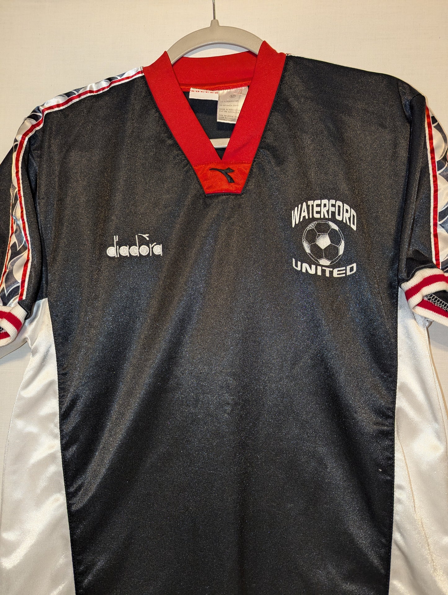 Vintage Waterford United FC soccer jersey