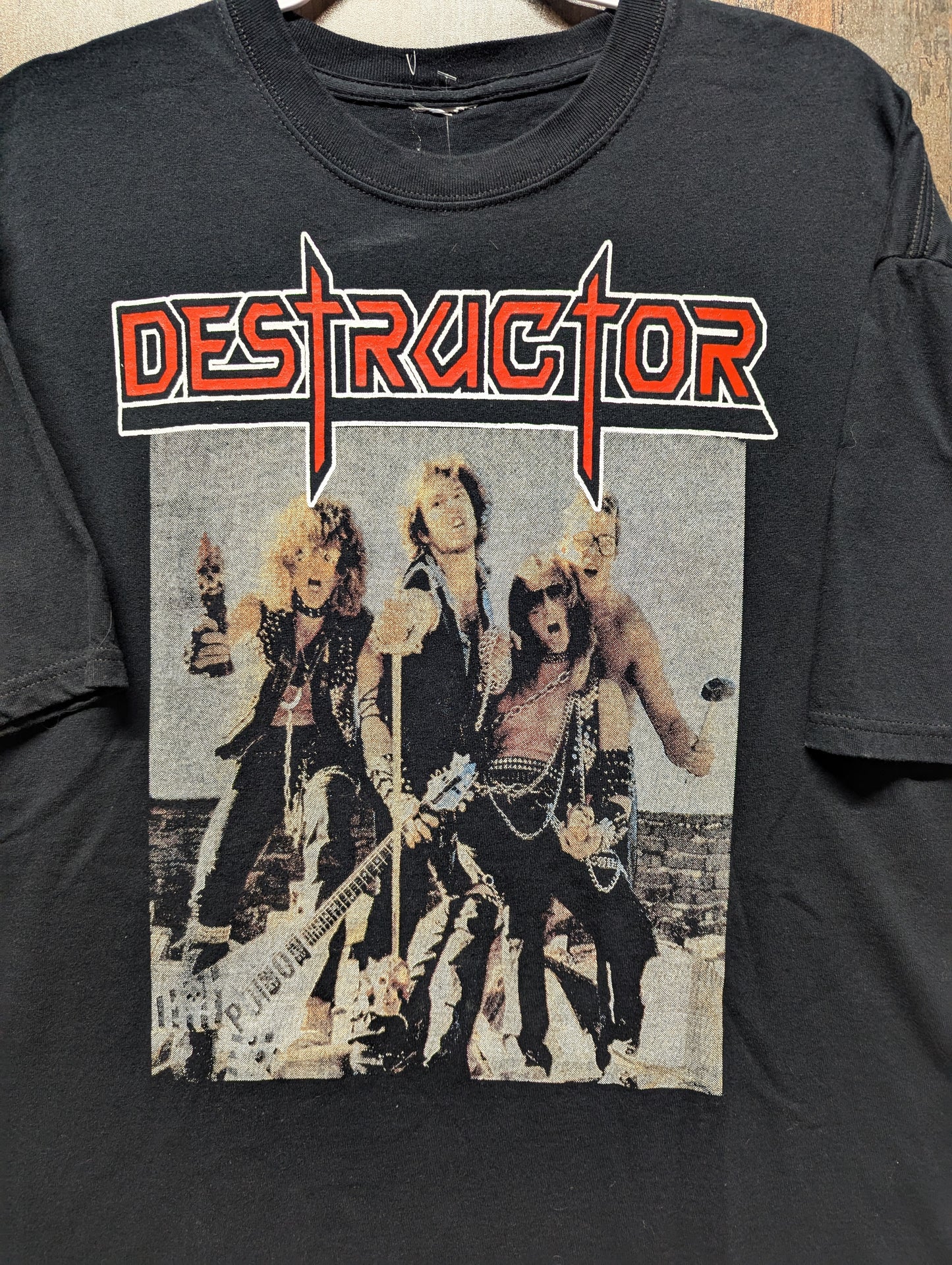 2000's Destructor Metal Band t shirt