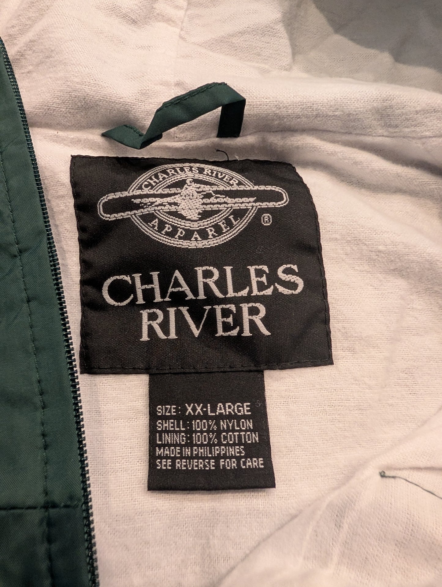 2000 C.S.S Hunley Dive Team 3/4 Zip Pullover Windbreaker