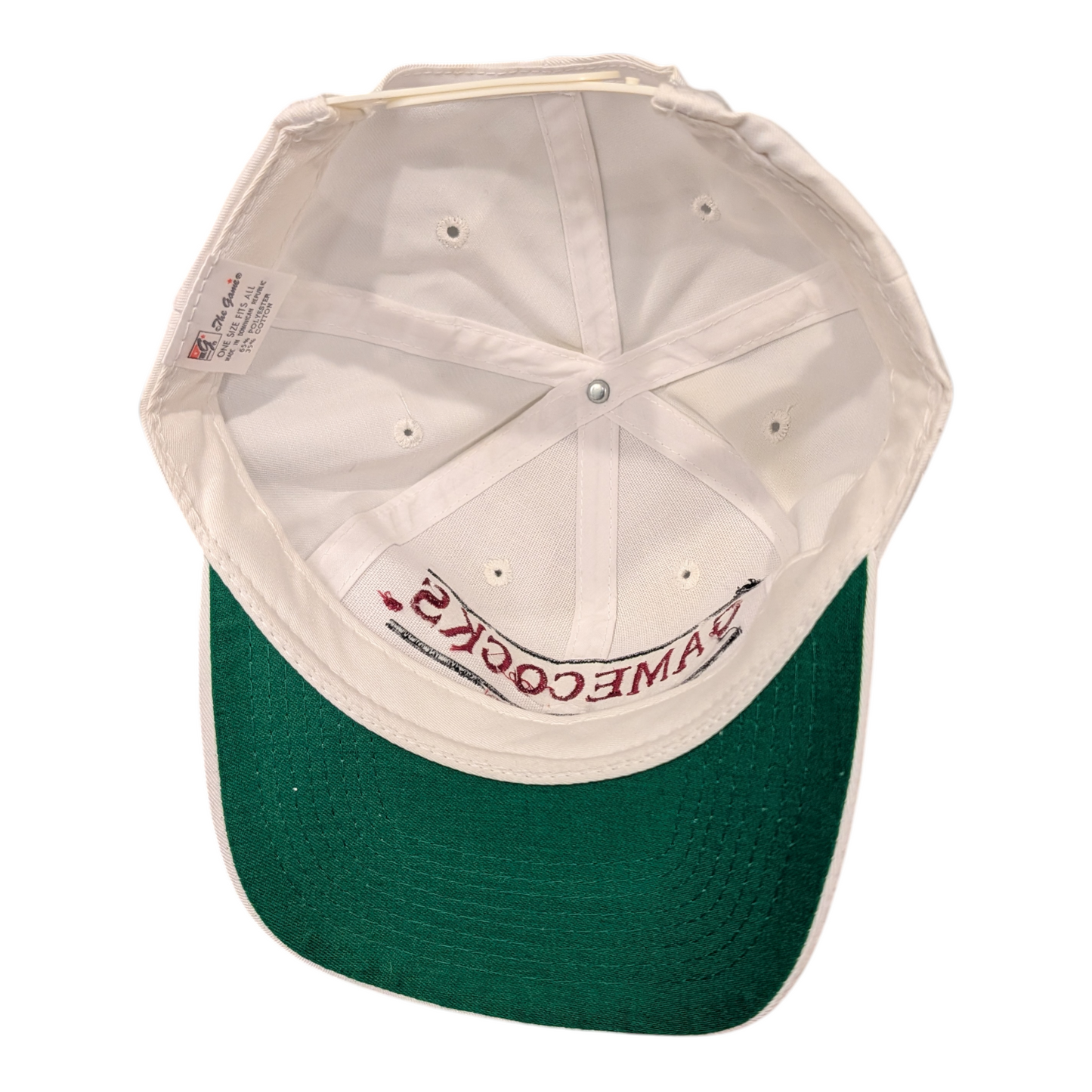 90's Split Line Game Cocks Soccer Snapback Hat