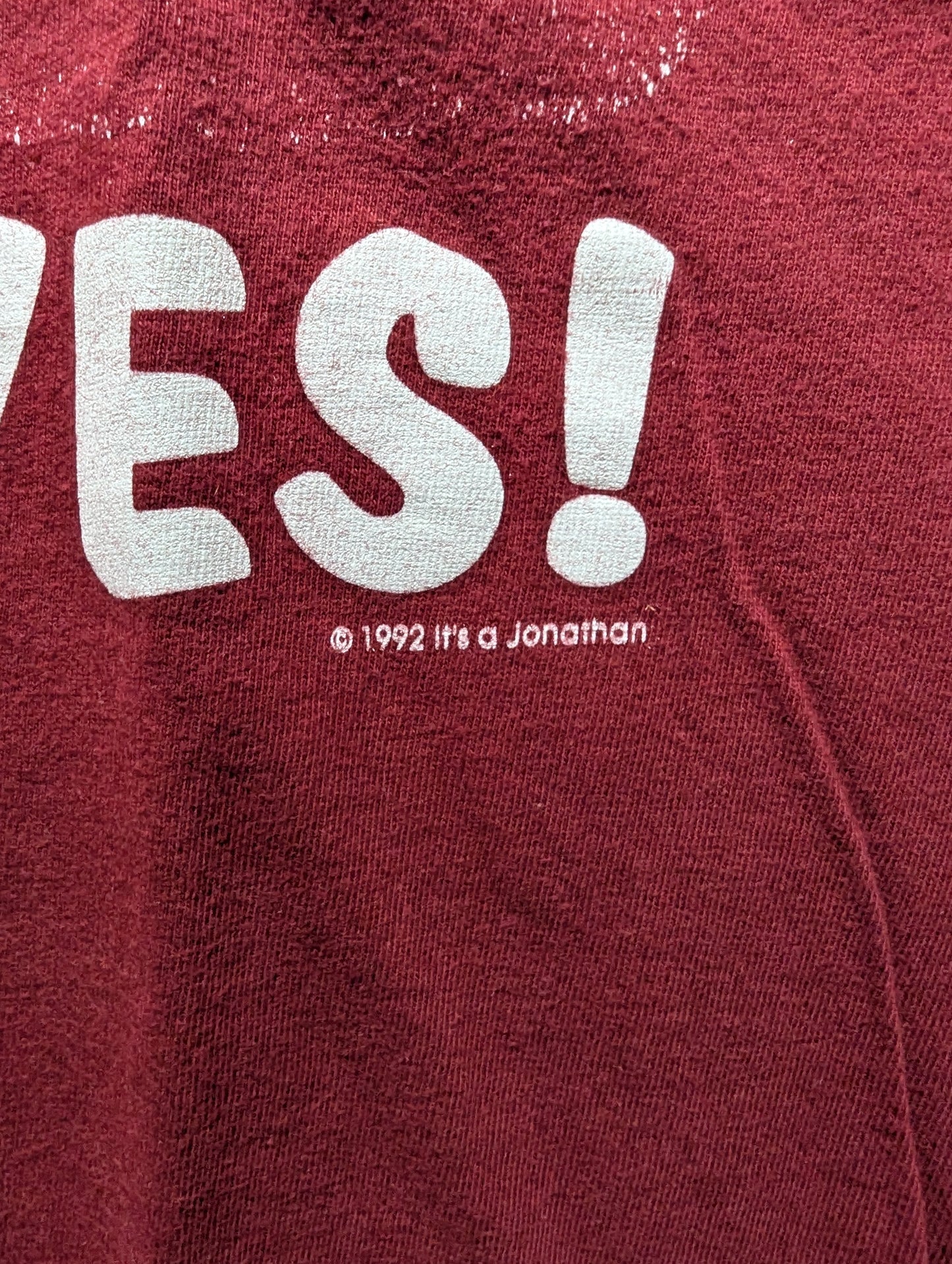 1992 Yes Jonathan Rogers Art T shirt