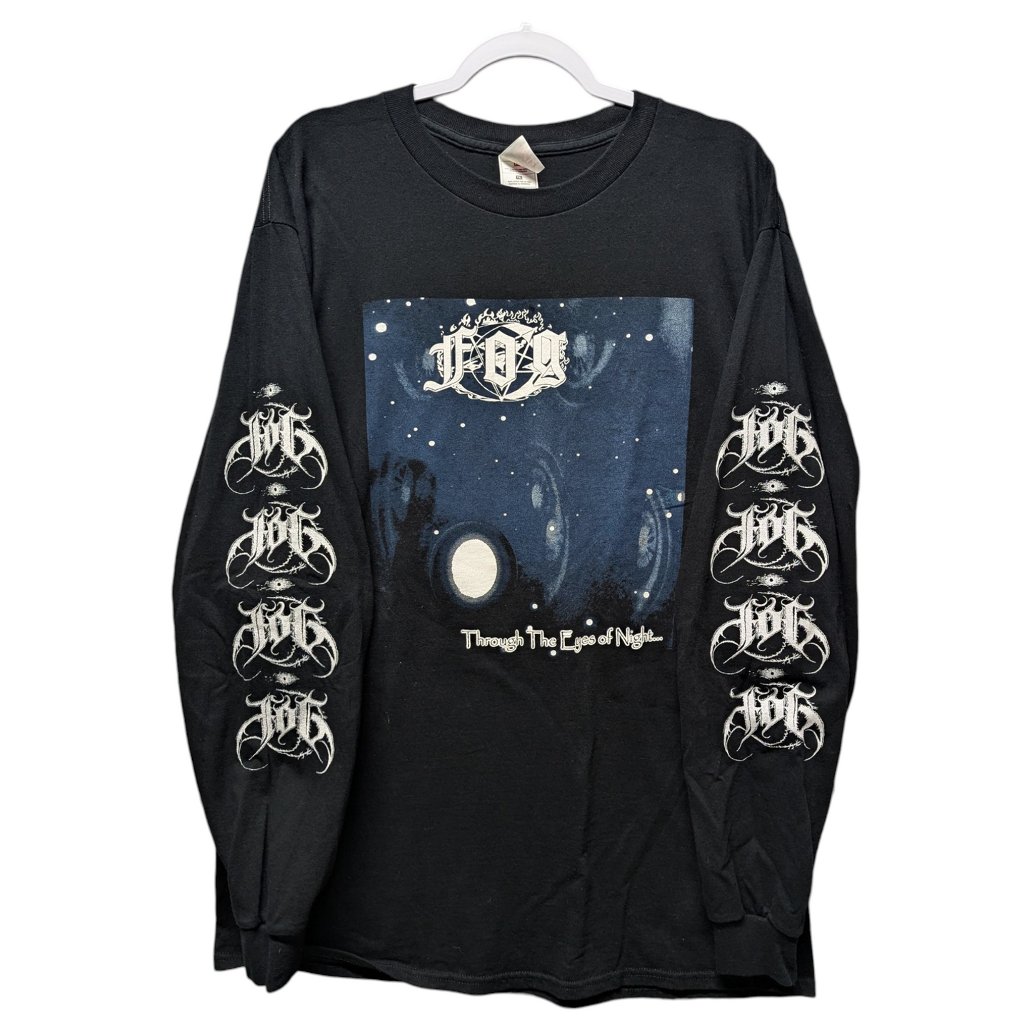 2001 Fog Through the Eyes of Night Long Sleeve T shirt