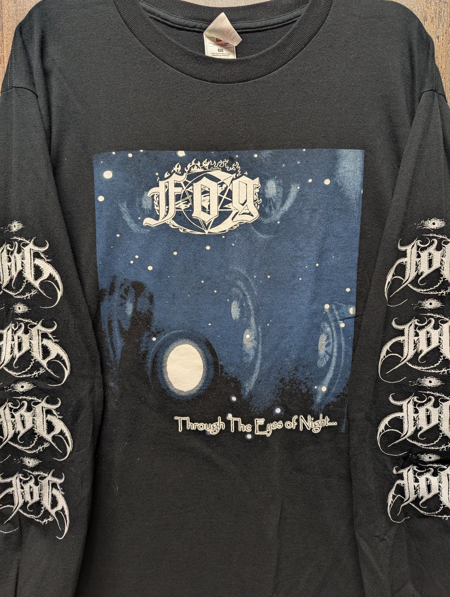 2001 Fog Through the Eyes of Night Long Sleeve T shirt