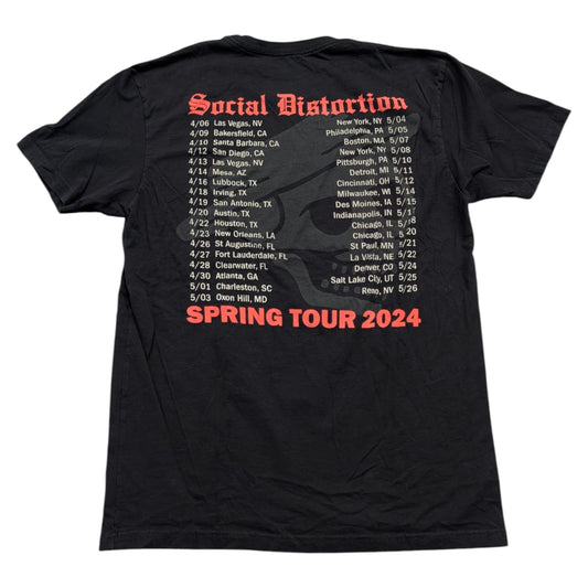 2024 Social Distortion Band Spring Tour T Shirt