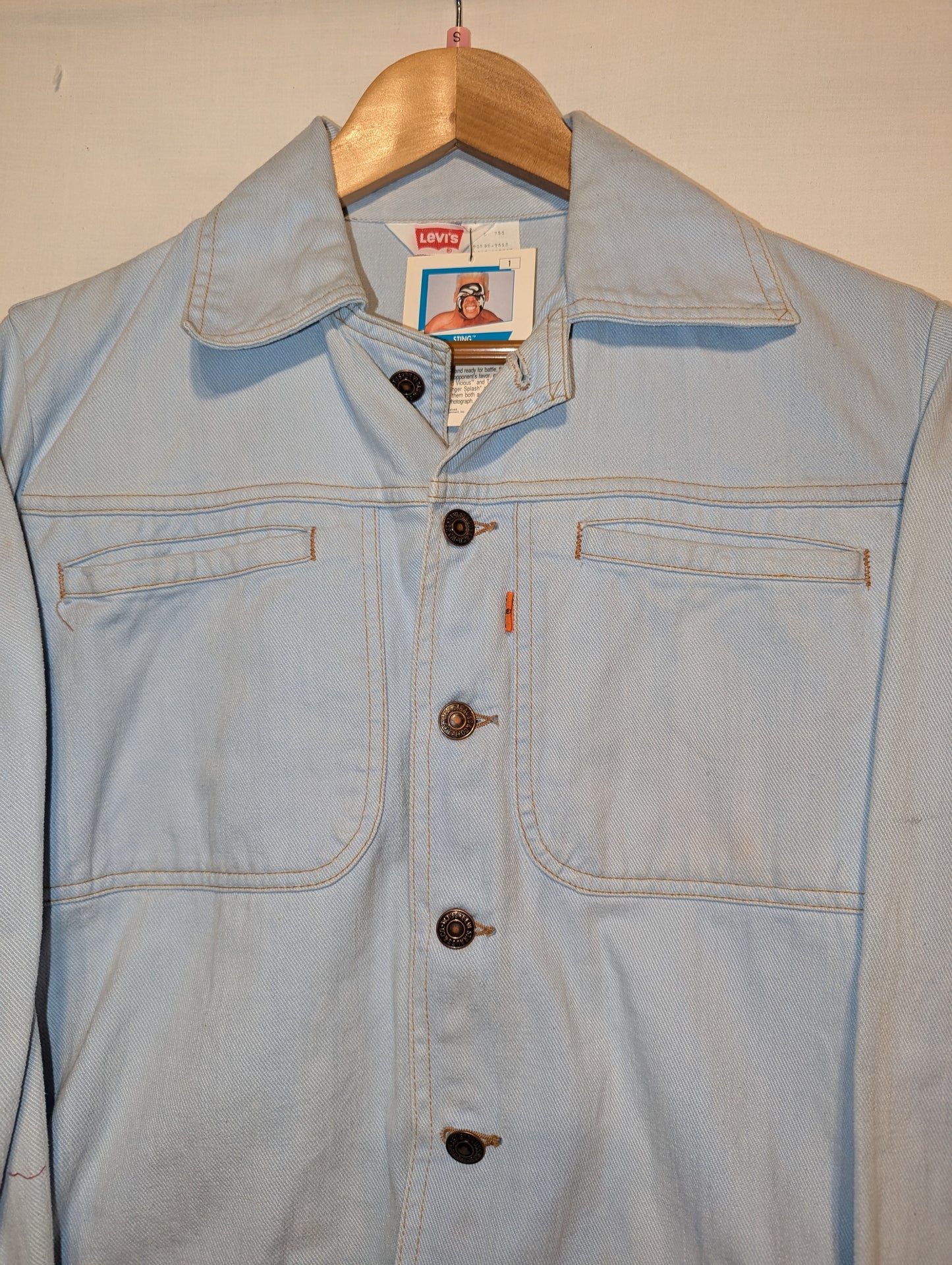 70s Levis 537 Orange Tab Denim Jacket