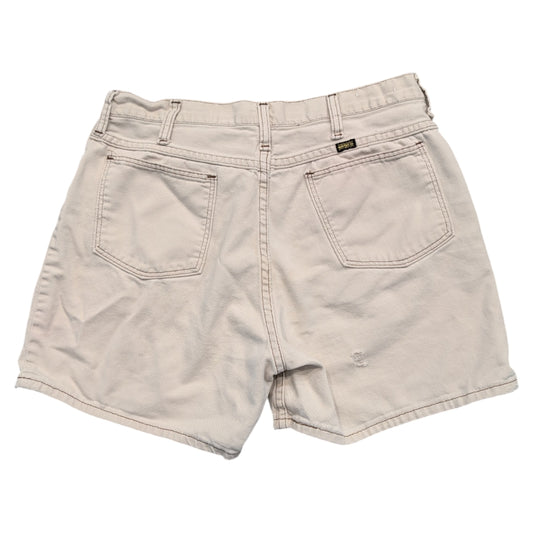 70s Maverick Soft Cream Twill Shorts