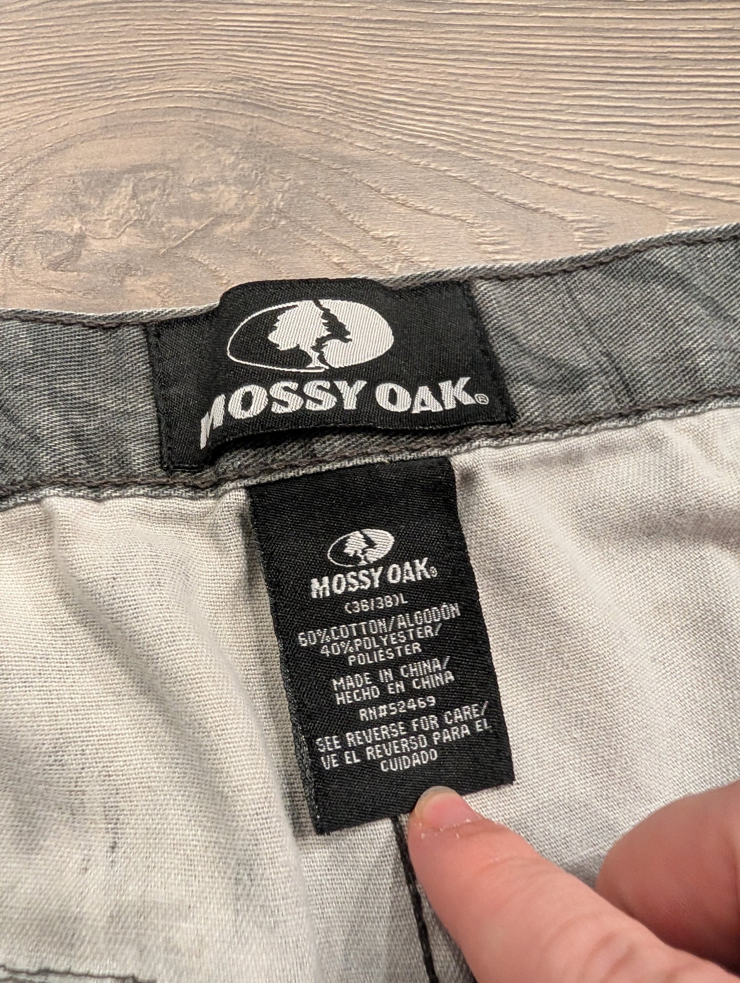 Y2K Mossy Oak Camo Cargo Pants