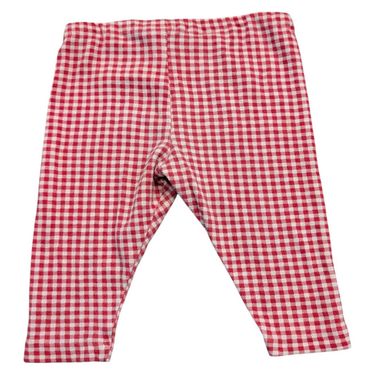 90s Youth Red Plaid Stretch Pants