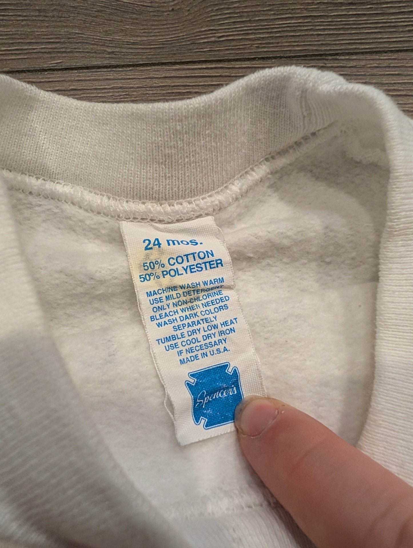 1992 Tami ABC Blocks Sweatshirt