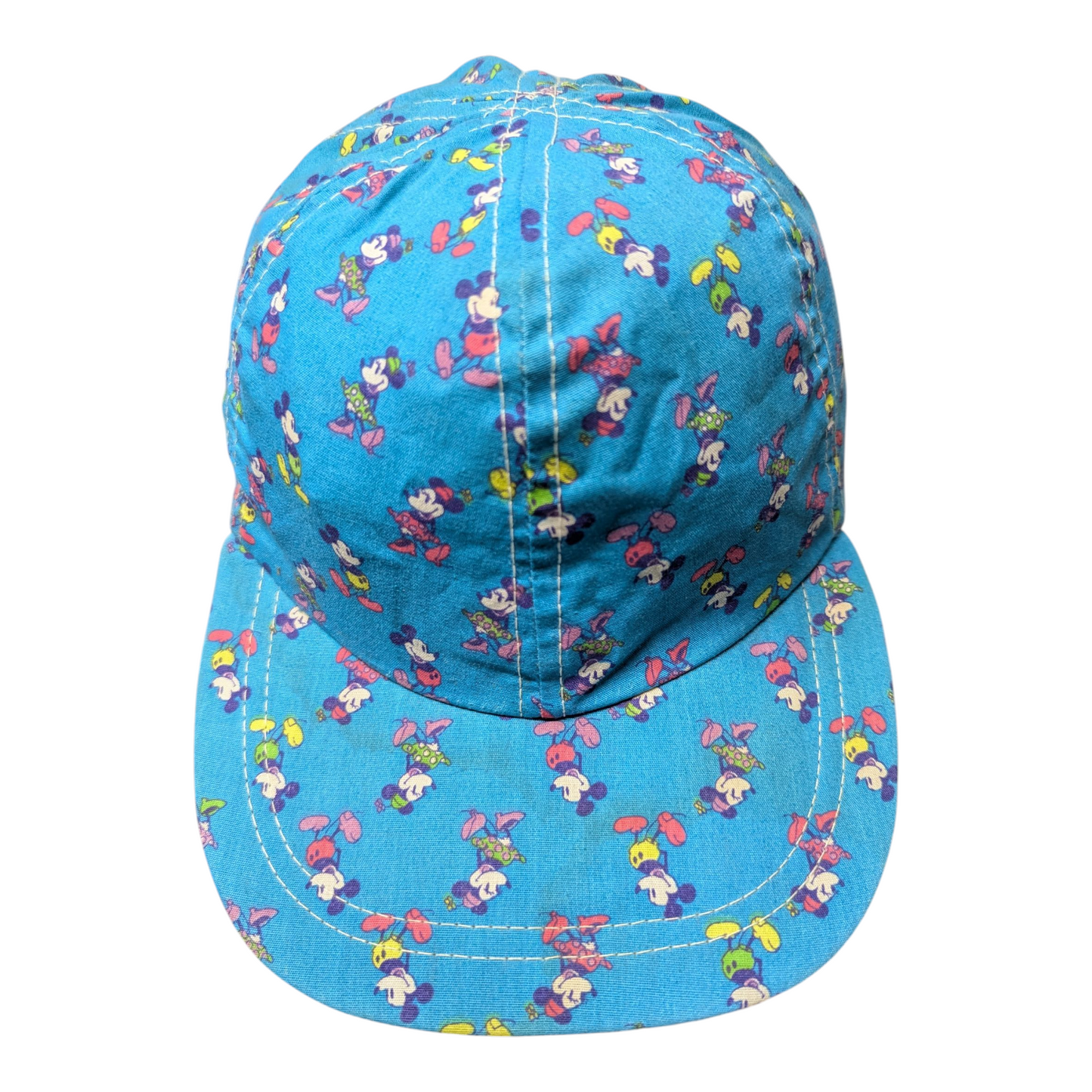 80s Mickey and Minnie Mouse AOP Unstructured Skater Hat