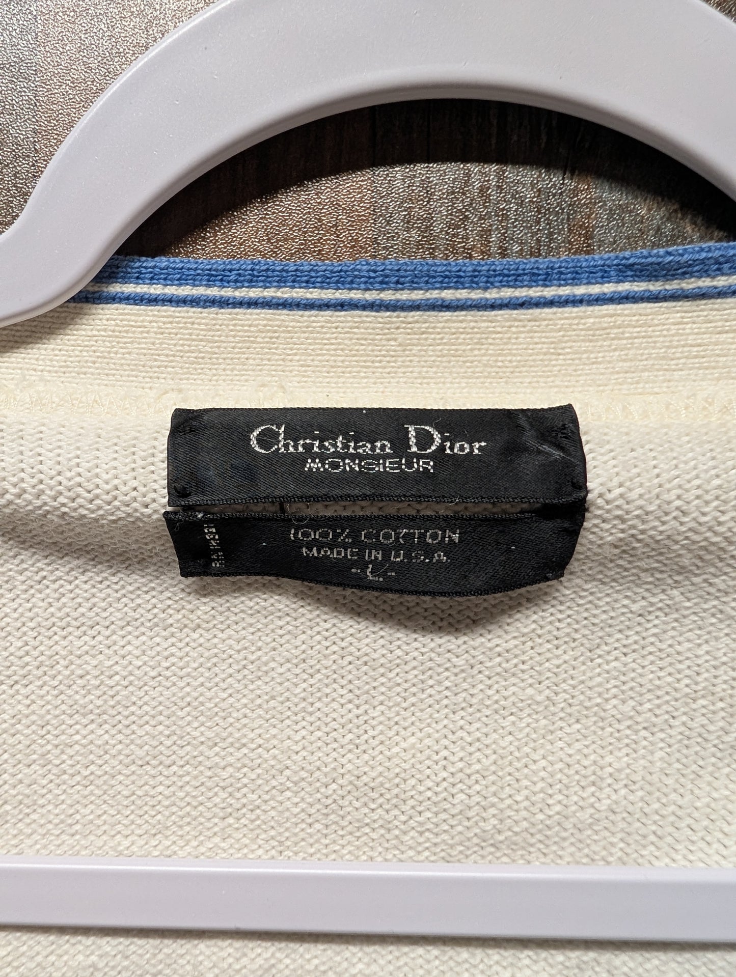 80s Christian Dior Monsieur Cardigan Sweater