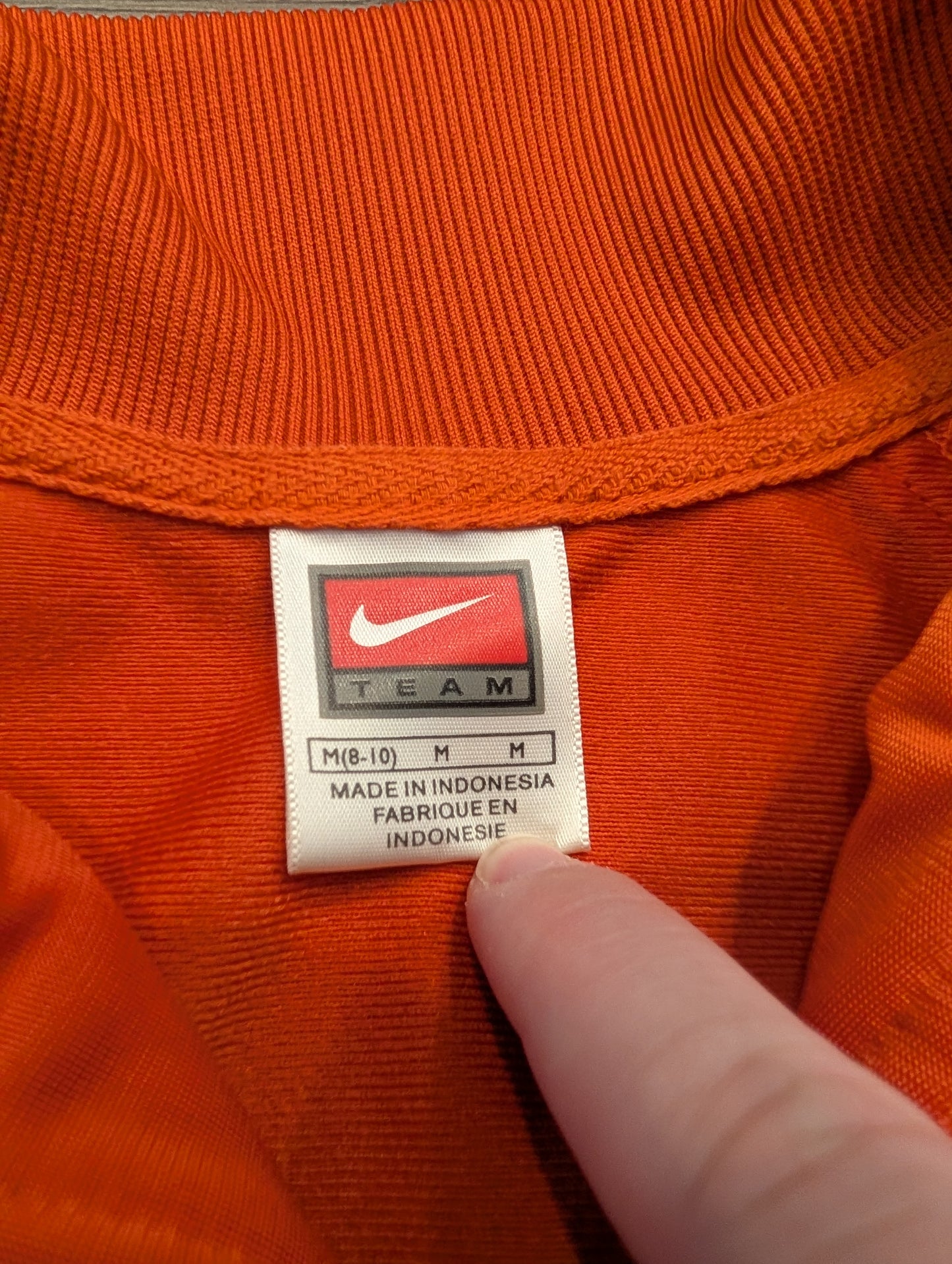 90s / Y2K Clemson University Full Zip Nike Warm Up Jacket