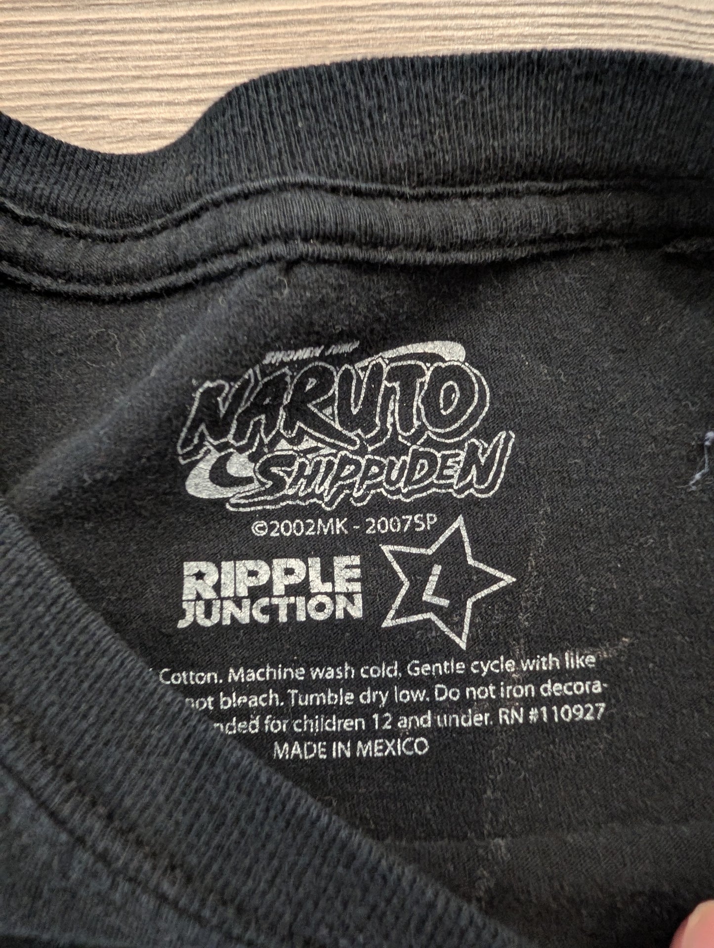 Y2K Naruto Ripple Junction AOP T shirt