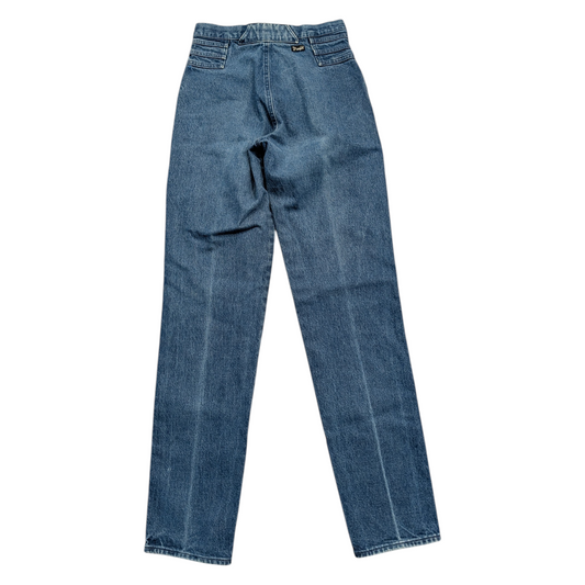80s'90s Women's High-waisted Silver Lake Wrangler Jeans