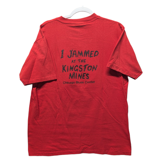 90s Kingston Mines Chicago Blues Center t shirt