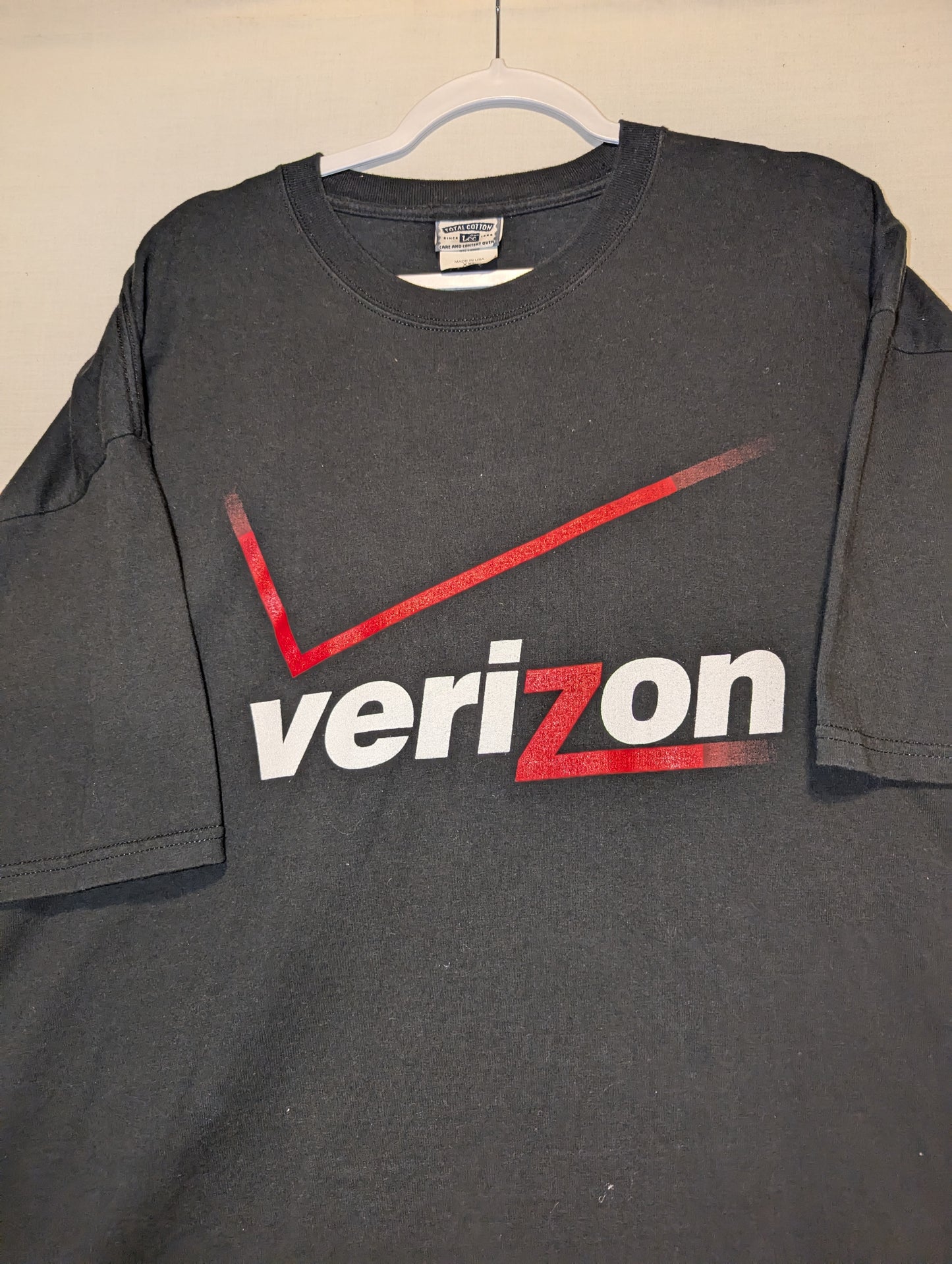 90s / Y2K Verizon Promo t shirt, big front logo graphic only
