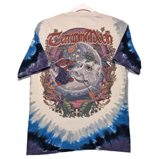 2000 Grateful Dead Terrapin Moon Liquid Blue t shirt