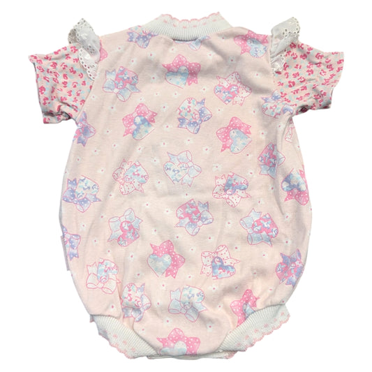 90s Youth Health-tex Puppy and Hearts One Piece