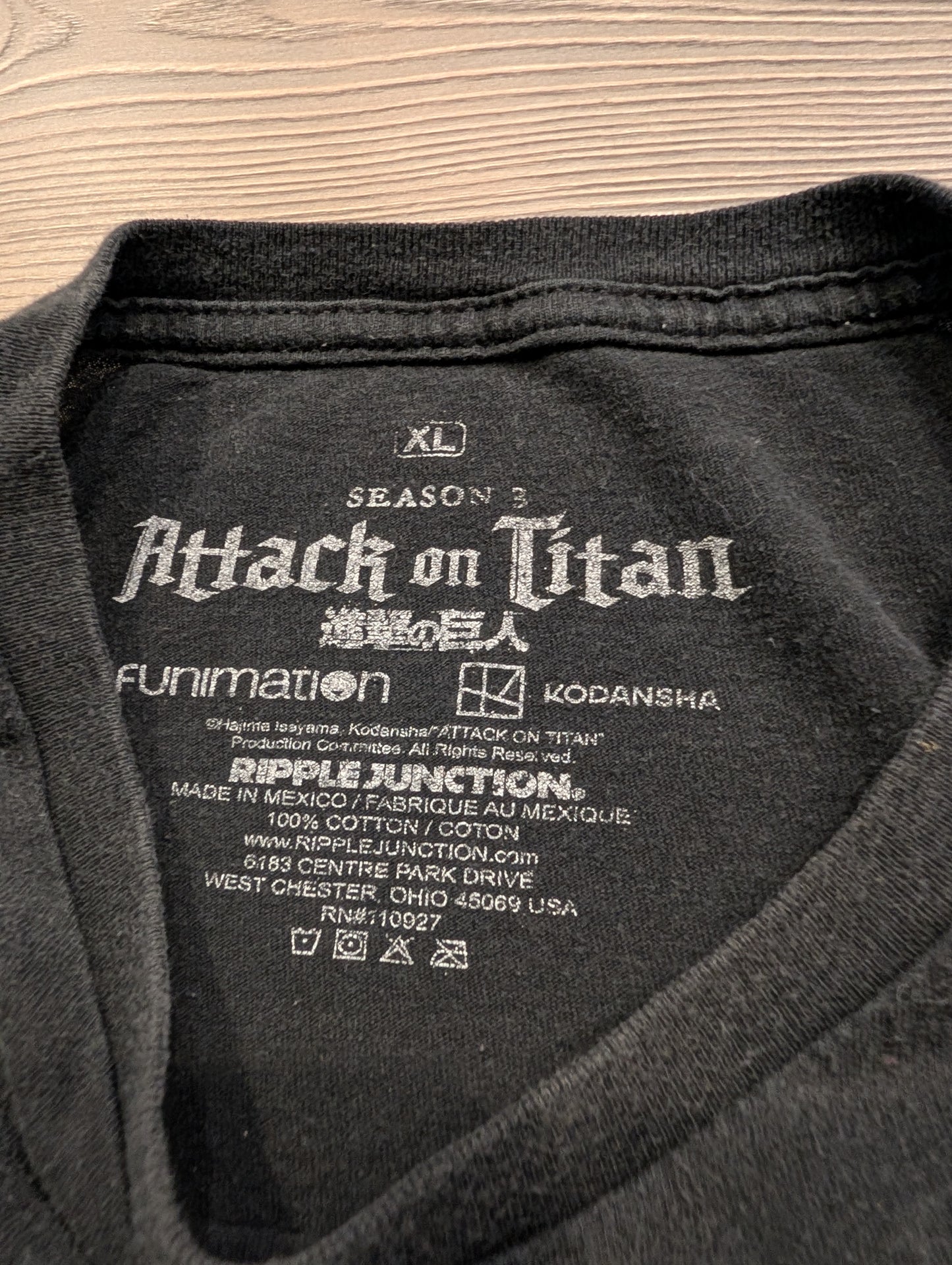 Attack on Titan Graphic Short Sleeve T- shirt